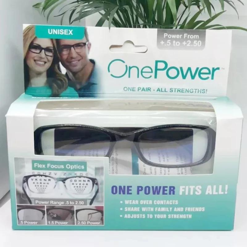 Universal Reading Glasses for Women and Men Auto-Adjusting Dual-focus Presbyopia Glasses Magnifier