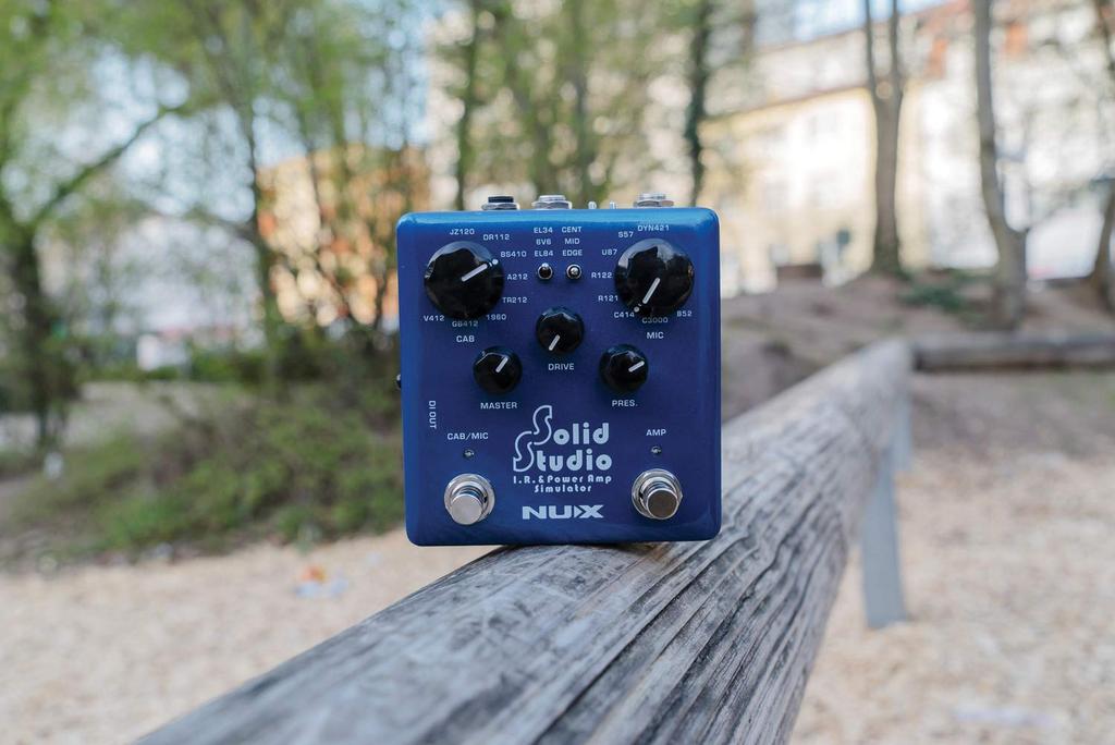 NUX Solid Studio IR Power Amp Simulator Guitar Effector NSS-5 &