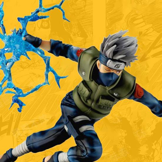 Hatake Kakashi Anime Model Rust-proof Excellent Craftmanship Micro Decor Anime Hatake Kakashi Doll Decoration for Anime Lover