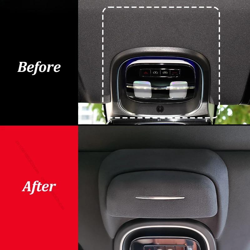 For Changan Deepal S7 S07 Car Glasses Case Roof Sunglasses Protective Storage Clip Auto Modification Accessories