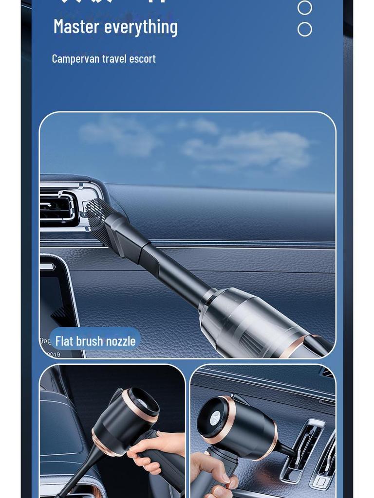 Wireless Car Vacuum Cleaner: Powerful Handheld Device for Home and Car