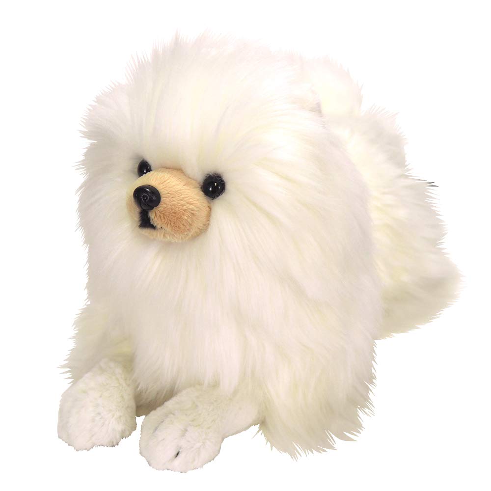 SunLemon Pomeranian Lap Dog CR Small 18x44x22cm Plush Animal Cute Dog P-6452