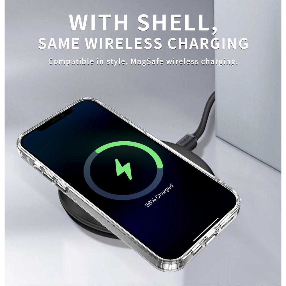 Custodia Trasparente di Lusso in Acrilico per IPhone 16 15 14 13 12 11XS XS Max XR 8 7 Antiurto Ultra Sottile Protettore Copertura a Protezione Totale