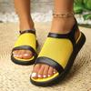 Large Size Thick-soled Mesh Sandals for Women, New Summer Fishing Nets, Toe Sandals for Women