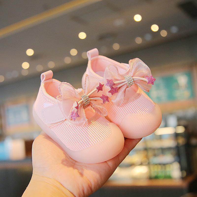 Zapatos Niña Baby Shoes Girl Shoes 2024 Spring Autumn New Kid Shoes Baby Walking Shoe Soft Soled Princess Shoe Kids Casual Shoe