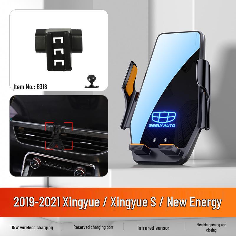 Car Phone Holder for Geely Boyue PRO, Vision S1/X3/X6, Emgrand GL/GS