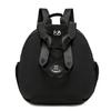 Women's Backpack Round Bag Large Capacity Travel Bag Solid Color Student Schoolbag