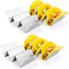 Taco Holder Stainless Steel Taco Stand Rack Tray Oven Safe For Baking, Dishwasher And Grill Safe Kitchen Dining Tableware