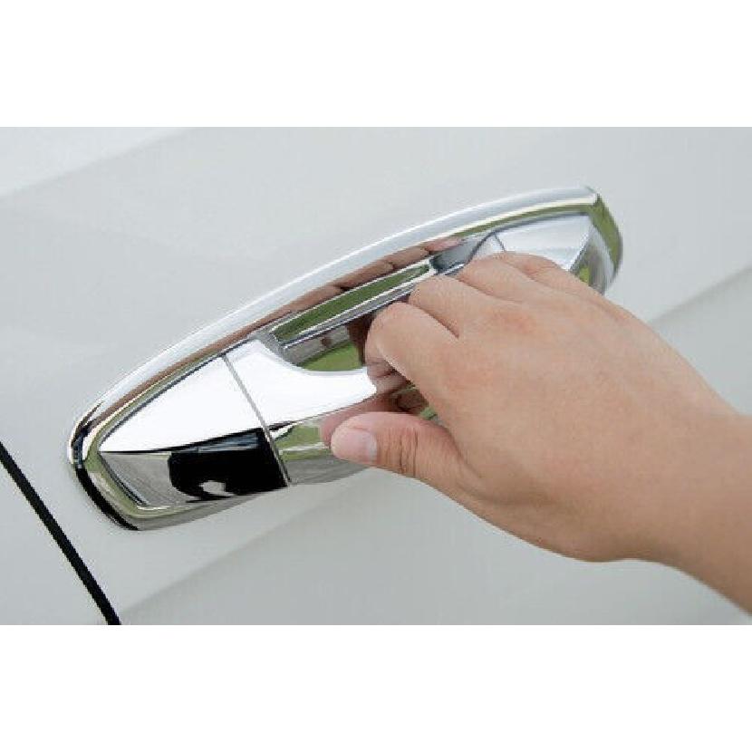 ABS 2014- Chrome Fit For VW Golf MK7 MK7.5 Door Handle Cover Without Hole