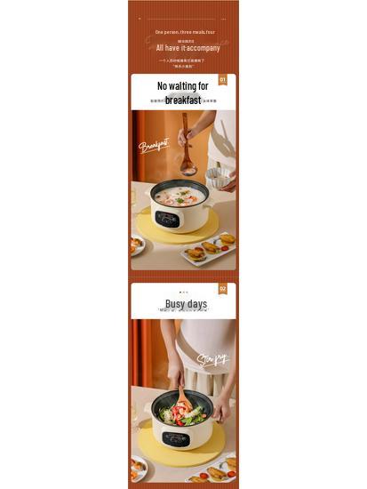 Cuiseur vapeur électrique intelligent multi-niveaux: Grande Capacité, Trois Couches, pour un Usage Domestique Multifonctionnel