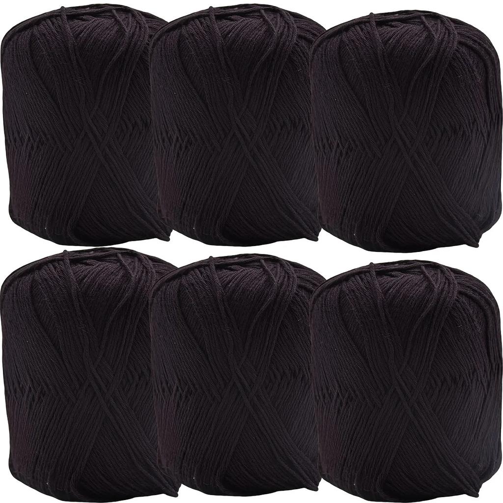 100% Cotton Yarn for Crocheting and Knitting, Medium-Weight DIY Craft Yarn for Sweaters,Scarves,Hats,Gloves - 50g/170m Per Skein