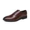 Men's British Patchwork Loafers - Large Size Flower Leather Formal Casual Shoes