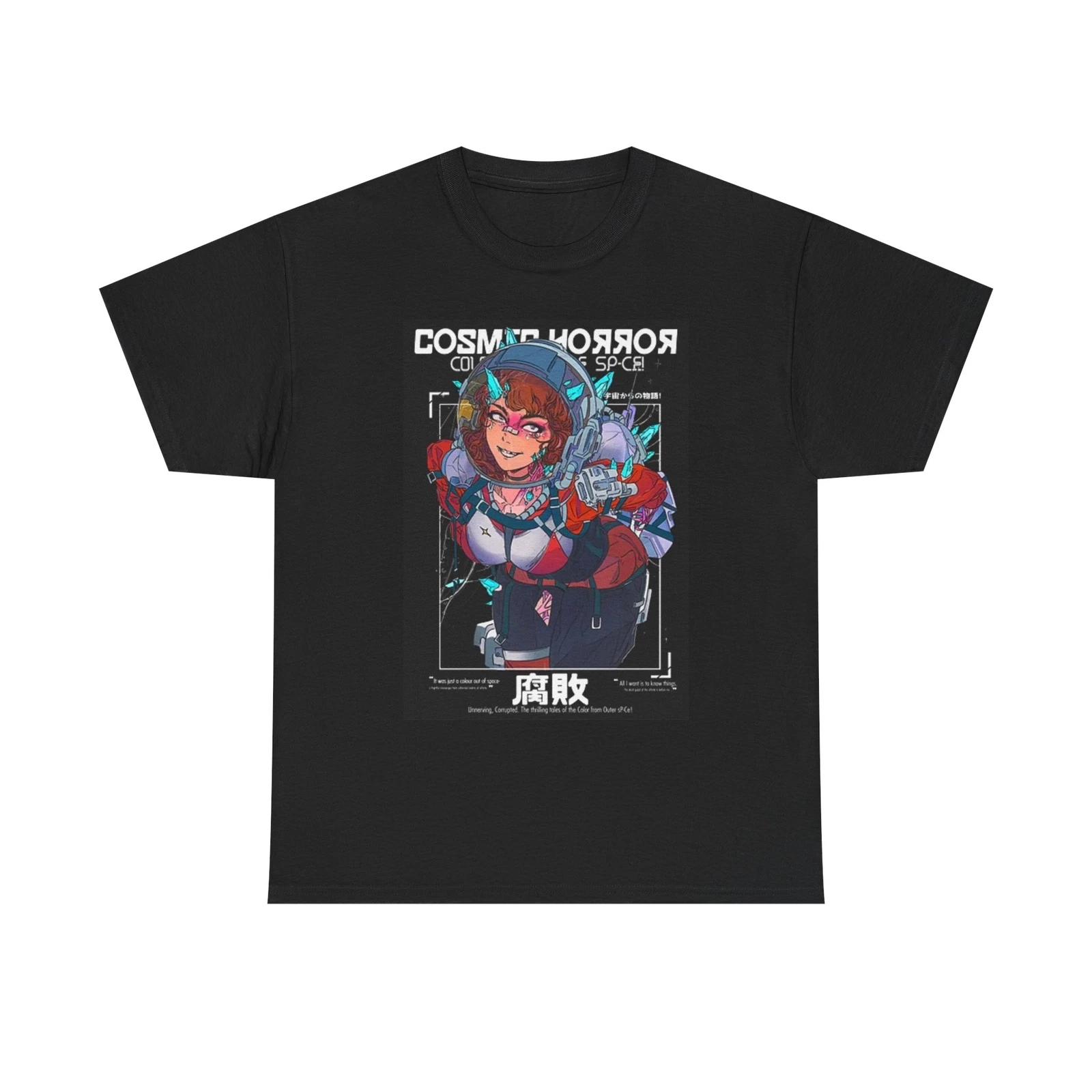 Men s and Women s T-shirts Cosmic Horror Graphic XXXL