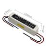 Qoltec Zasilacz impulsowy LED IP67 | 75W | 12V | 6.25A | Wodoodporny | Biały