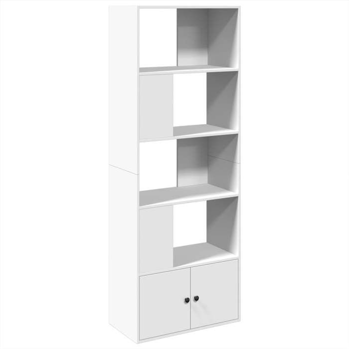 VidaXL Bibliothèque blanc 70x36x189 cm bois d'ingénierie, étagère, étagère à livres, support à livres, meuble de rangement, 3295317