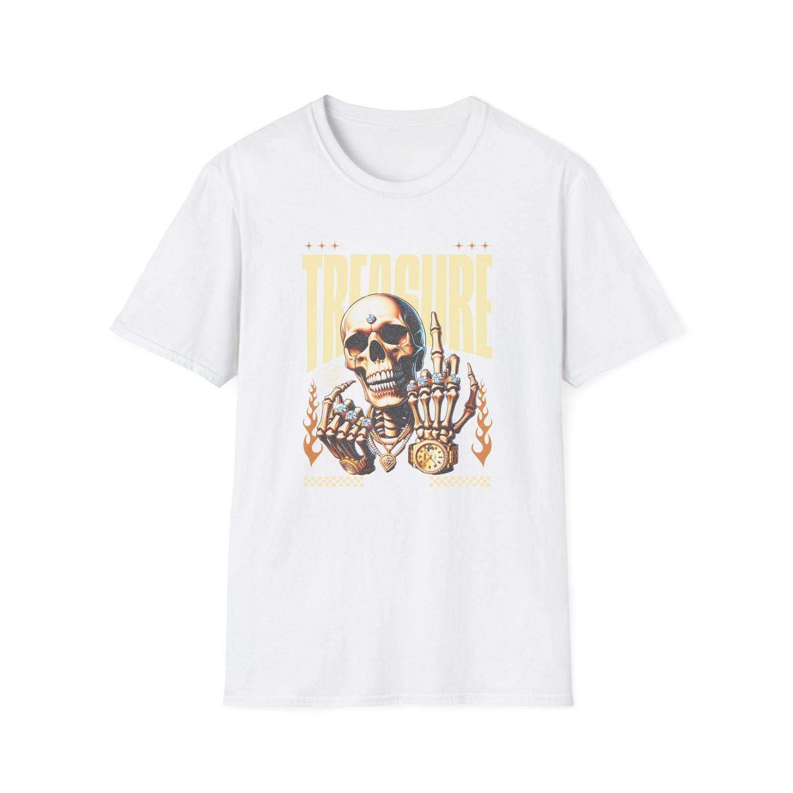 

Treasure | Adult Shirt | Teen Clothes | Skull Shirt | Trending | Birthday Gift S разноцветный