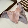 Premium Korean Satin Hair Tie & Scarf Set - Large Intestine Design 