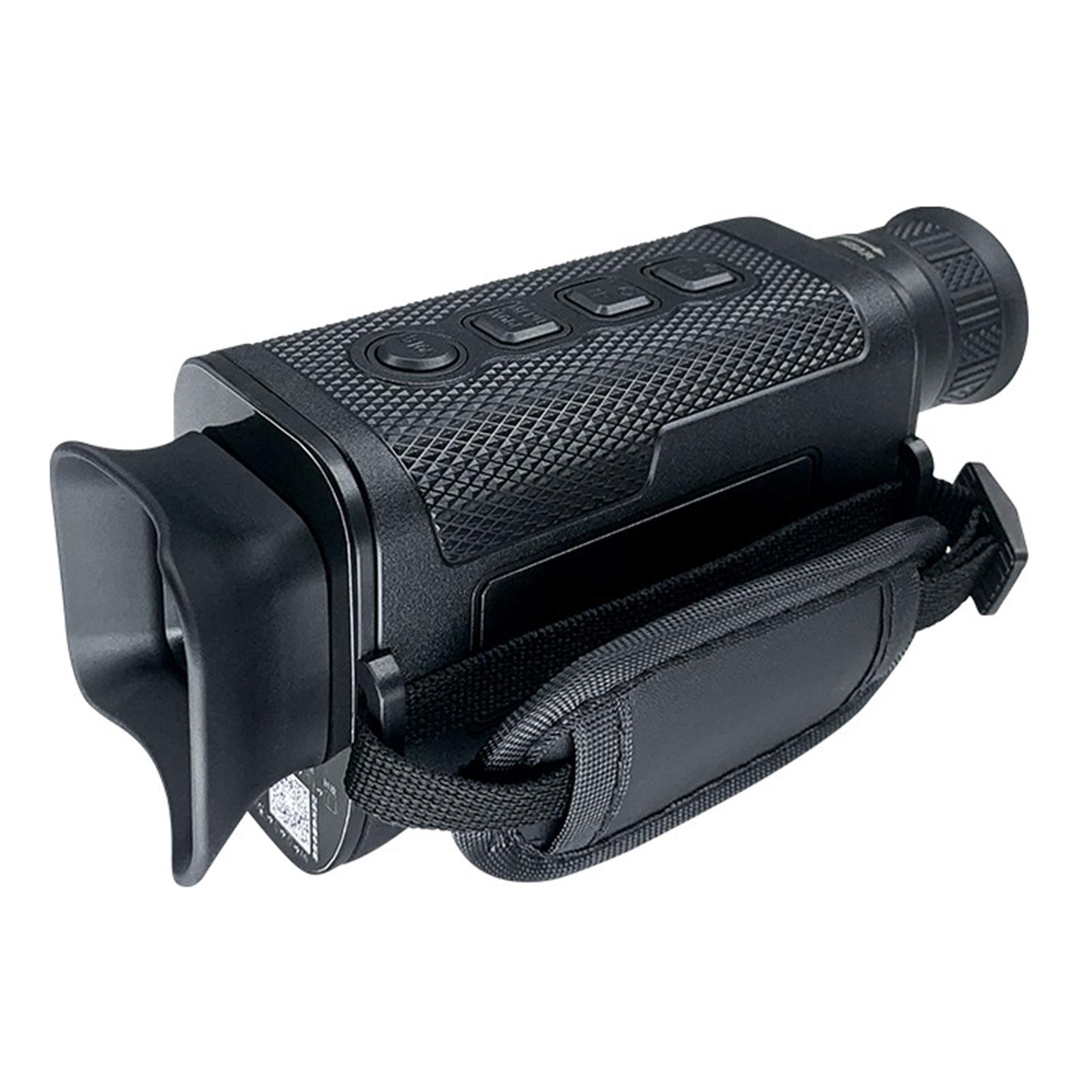 

1080P Інфрачервоний монокуляр нічного бачення з 8-кратним збільшенням Цифрові окуляри нічного бачення з картою пам’яті 32 ГБ чорний