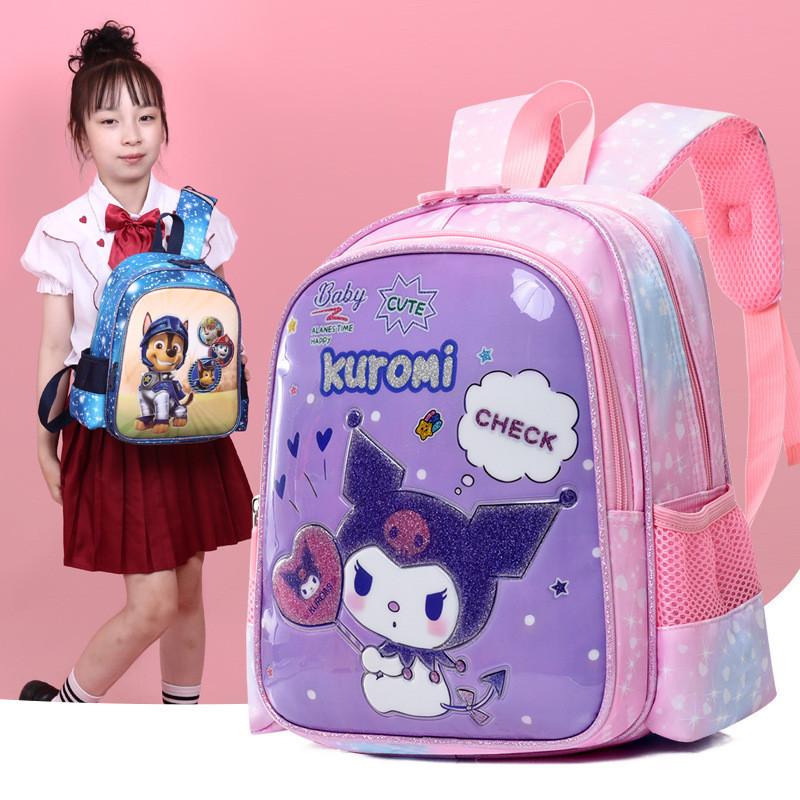 Süßer Cartoon-Leichtgewicht-Nylon-Rucksack für Kinder mit bequemen geschwungenen Trägern
