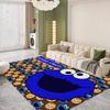 Cute S-Sesame Cookies S-Street Kitchen Mat Kids Room Bedroom Decoration Balcony Anti-Slip Doormat Living Room Alfombra