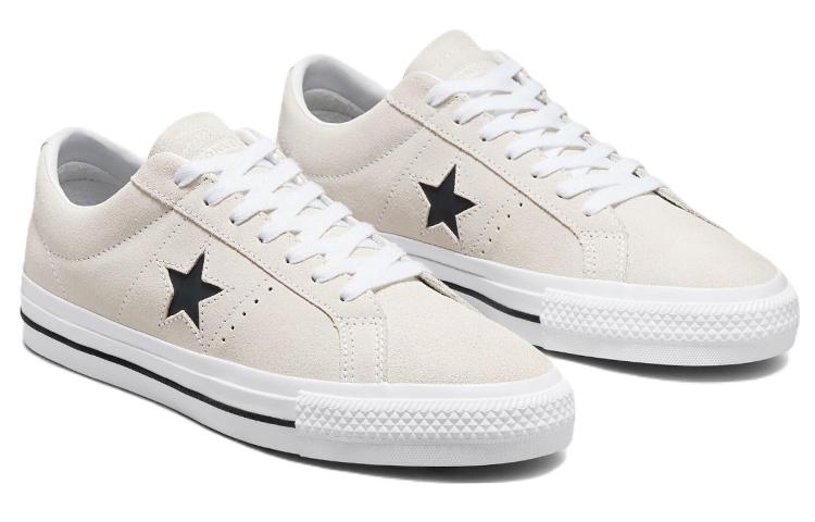 One Star Converse Pro Suede Low 'Egret White' 172950C