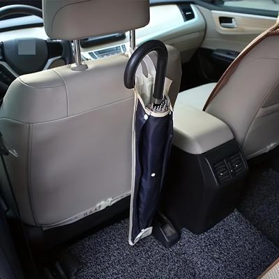 Portaombrello impermeabile per auto, un organizer portaoggetti per le tasche posteriori dei sedili auto. Usa questa borsa impermeabile da appendere per riporre l'ombrello