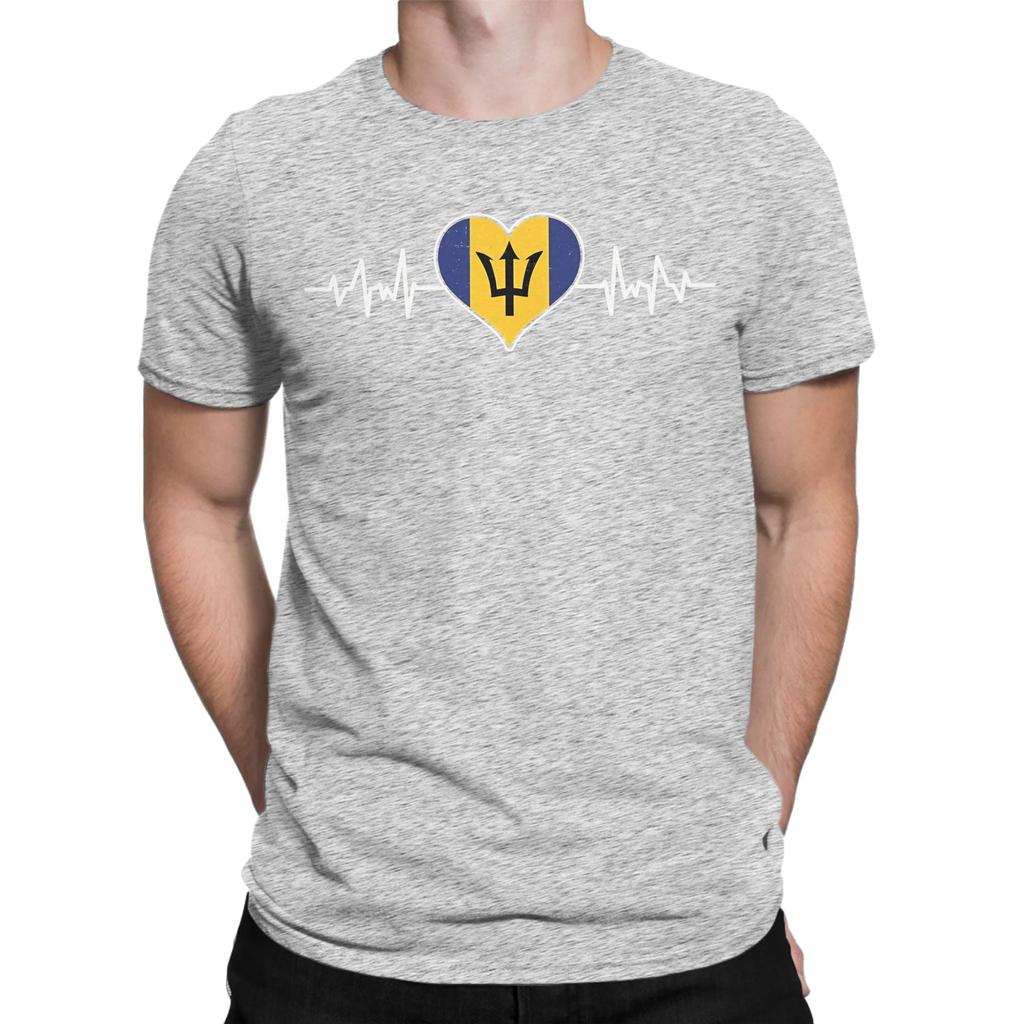 Barbados Flag Barbadian Graphic Printing T Shirts For Unisex Wounisex 100 Cotton Tee Shirt Clothing