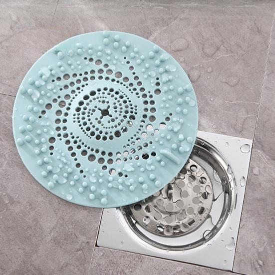 3/1pcs Flexible Silicone Hair Stopper for Shower Drains with Dense Fine Holes