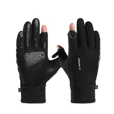 Outdoor Radhandschuhe für Herren für Herbst- und Wintersportarten Wasserdicht Kältefest Winddicht Plus Samt Verdickt Touchscreen Warme Handschuhe