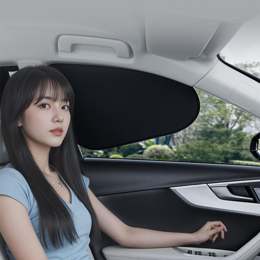 Car Window Sun Shade - UV Protection Arch Edge Truck Window Shades, Protection Car