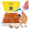 Large Incubator Brooder Hatchery for Poultry Eggs Geese Ducks For 88 Eggs Set
