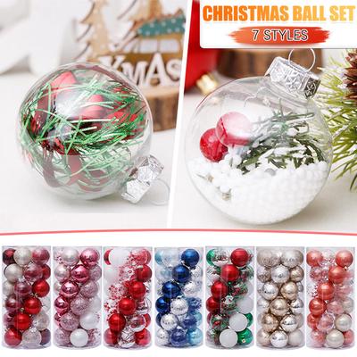 30 sztuk bombki choinkowe Party ozdoby choinkowe wiszący ornament wystrój