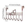 7 Hooks Over Door Hooks Space Saving Door Hanger Rack Door Storage Hook  Kitchen Organizer