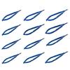 Stainless Steel Needle Holder Ligature Separators Placer Curved Tip Straight Tip for Sewing Cosmetic Surgical