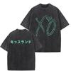 The Weeknd After Hours Til Dawn 2026 Tour Print Vintage Washed T-shirts Unisex Hip Hop Retro Oversized T-shirt Breathable and Comfortable Clothes