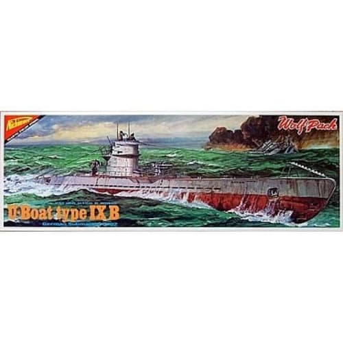 Nichimo 1/200 German Navy Submarine U107 U-Boat Type 9B Motorized