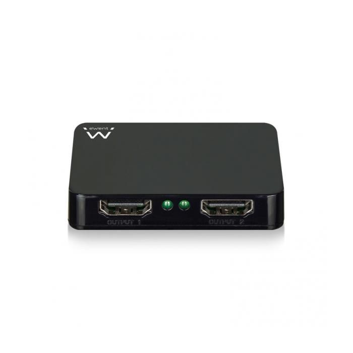 Répartiteur HDMI - EWENT - EW3720 - 4K 30Hz - 1 entrée, 2 sorties - Alimenté par USB