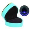 Heart Shaped Necklace Box Elegant Jewelry Display Gift Box with LED Light for Proposal Engagement