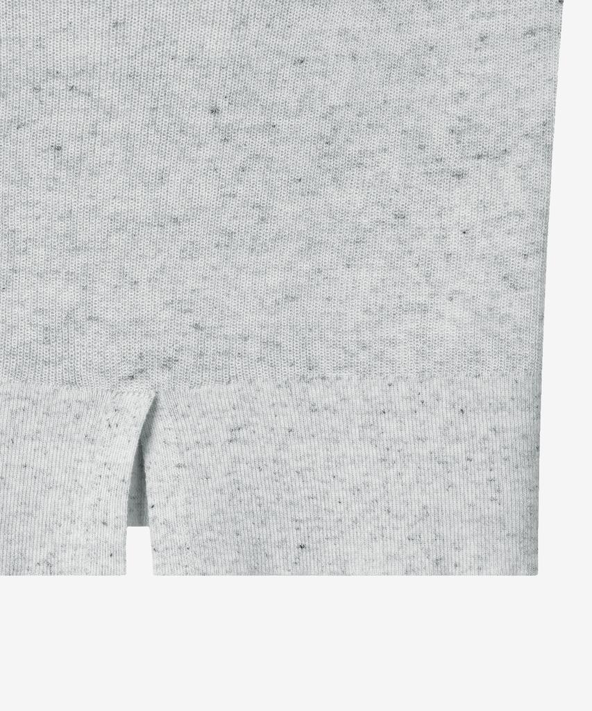 BASIKA Layered Slit Knit (Gray)