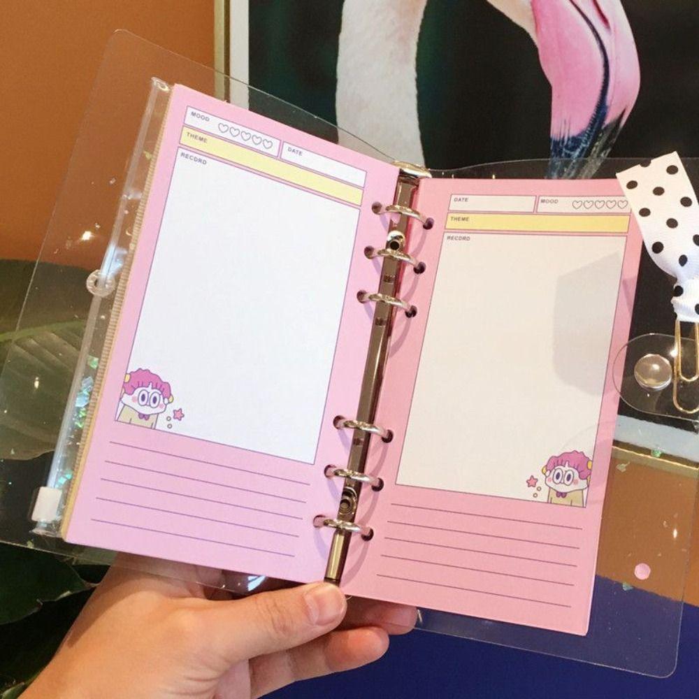 80 Sheets Loose Leaf Paper Refill 6 Holes Binder Inside Page To do List Notebook Refill  Students