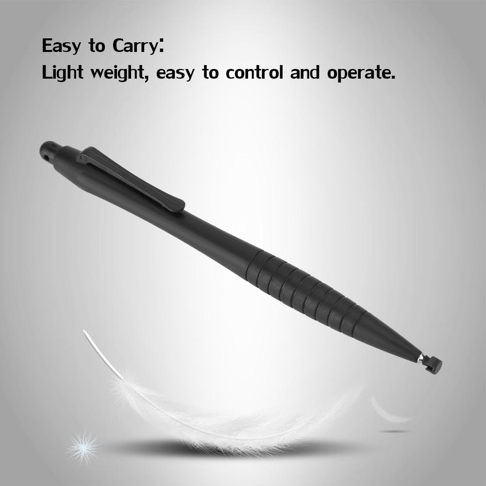 Pen Clip Type 4mm Writing Touch Stylus Mobile Phone Tablet High Precision Stylus Pen(Black)