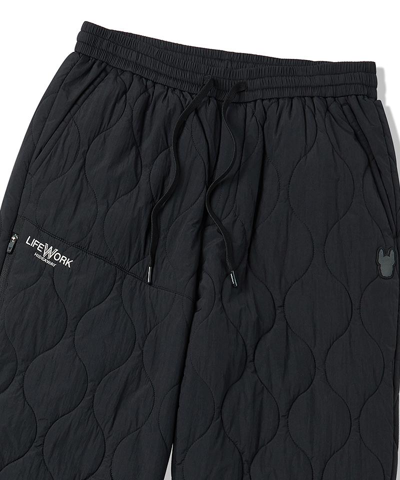 LIFEWORK Wave Quilted Padded Pants