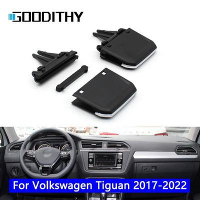 1PC Car Front Dashboard Air Conditioner AC Vent Grille Tab Clip Slider Repair Kit For VW Volkswagen Tiguan 2017-