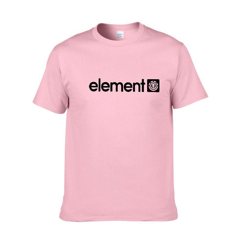 Premium Cotton Blend Element Printing Tees For Men And Women With Short Sleeves