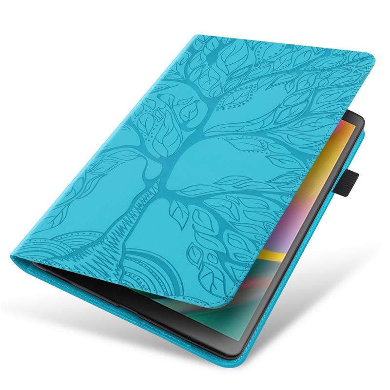 Kompatibel mit Samsung Galaxy Tab S10+ S9 FE+ A9+ 11-Zoll Hülle mit Kartensteckplatz Brieftaschenabdeckung Stoßfest PU-Leder