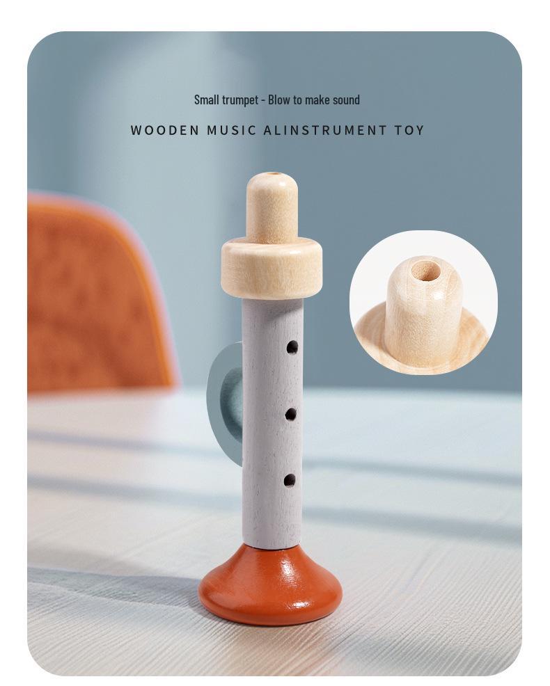 Baby Holz Handrassel & Krippenmobile - Frühpädagogisches Beruhigungsspielzeug