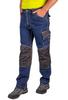 Men's Work Jeans BHP Cargo Pockets for Knee Pads Firi XXL