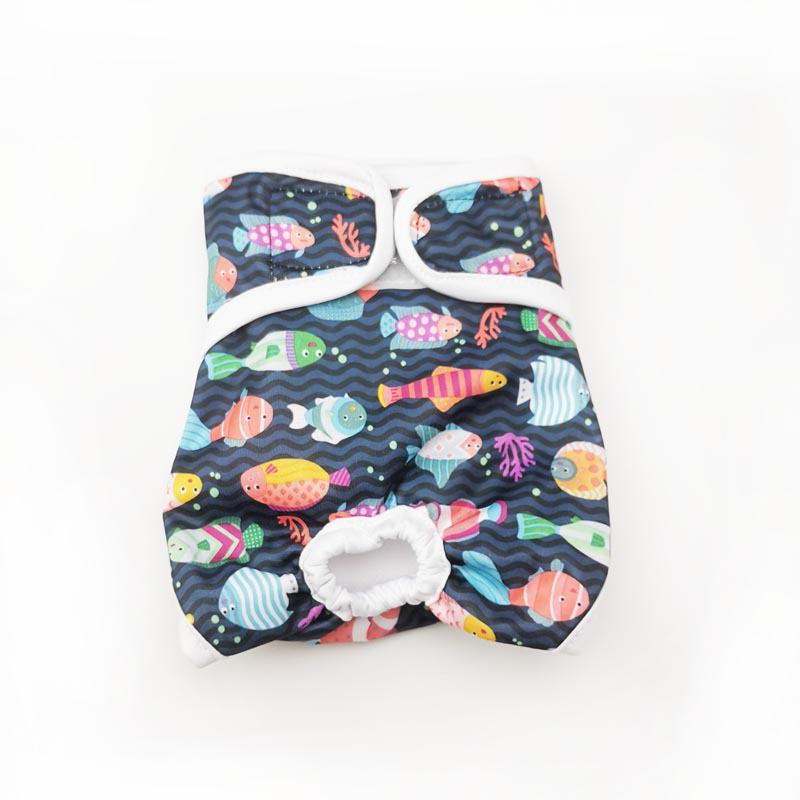 

Дышащие Моющиеся Гигиенические Штаны для Собак: Менструальные подгузники против домогательств для домашних питомцев женского пола Medium