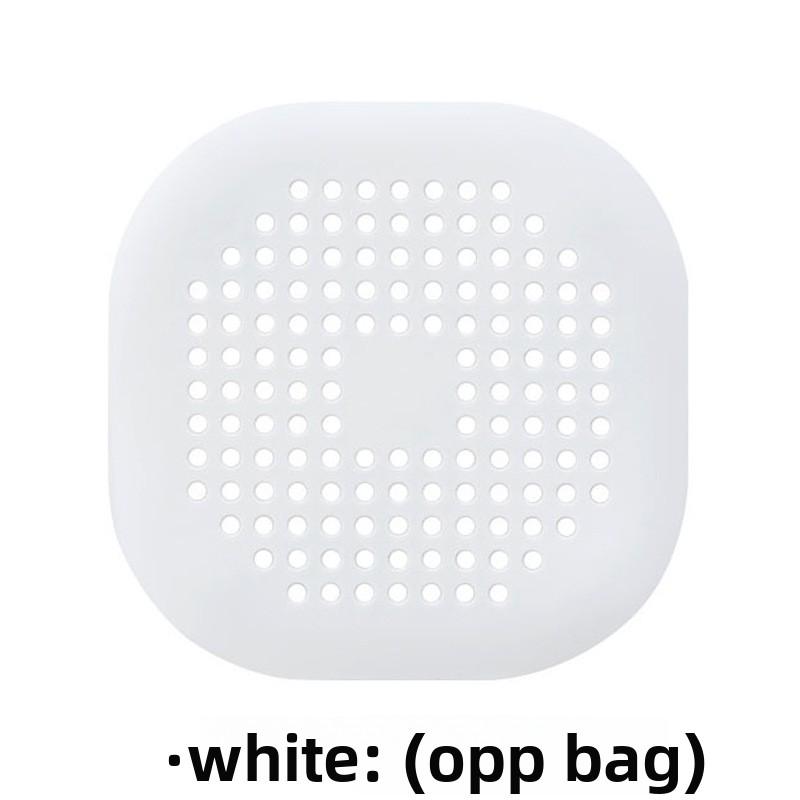 

Anti Clogging Silicone Floor Drain Cover for Sink, Bathroom Drainage Outlet, Hair Anti Clogging Filter, Sewer Outlet, Filter SCR білий