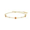 Gold Nano Gem Station 925 Silver Bracelet B066-01G